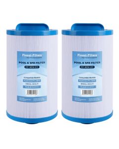 Spa Filter Compatible with Pleatco PTL18P4, Unicel 4CH-21, Filbur FC-0121, 20245-238, Baleen AK-9003, PVT-25N, SD-00845 Hot Tub Filters (2 Pack)