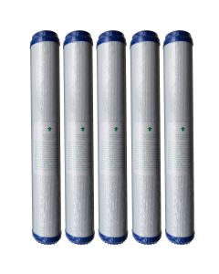 5 x 20" Granulated Carbon (GAC) Filter Cartridges