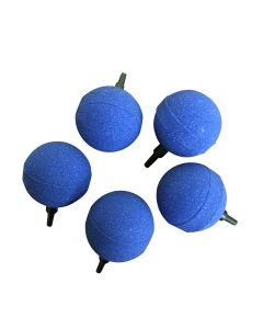 5 x 50mm 2" Round Air Stones for Pond or Aquarium Fish Tank