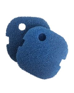 2 x Compatible AquaOne Aquis 700/750 and 500/550 Blue Coarse Foam Filter Pads