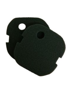 2 x Compatible AquaOne Aquis 700/750 and 500/550 Black Fine Foam Filter Pads