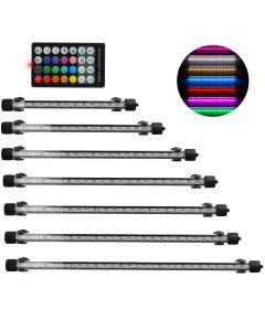 Submersible Aquarium Multicolour LED Light with Remote Control