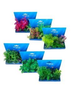Aquarium Decor Plastic Plant Display's (Multiple Styles)