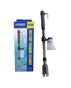 Aquarium Gravel Battery Fish Tank Vacuum Siphon Syphon Cleaner Filter Pump