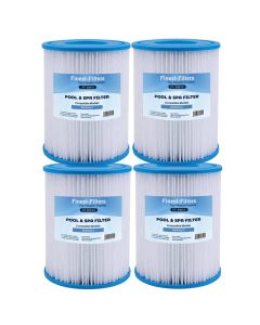 Swimming pool filters for Bestway Type 2 utilize a trilobal fabric to remove a wide range of impurities