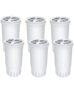 6 x Water Filter Cartridges Compatible with ZeroWater Filter Jug