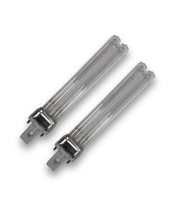 9w UV Bulbs PLS Fitting - Twin Pack