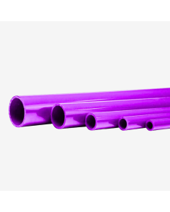 Purple Solvent Weld Pipe - 1 Metre (20mm-50mm)