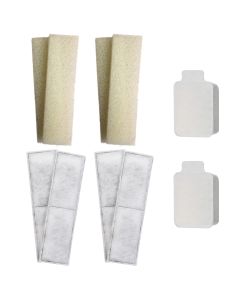 4 x Compatible Fluval U4 Foams + 4 x PolyMax Filters + 2 x Clean & Clear Cartridges