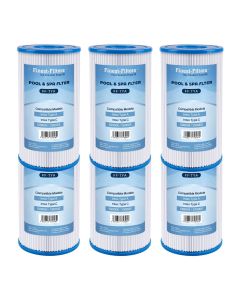 Swimming Pool Filters For Bestway 3 & Intex Type A C (6 Pack)