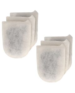 6 x Compatible Tetra Easy Crystal 600 FilterBox Carbon Filter Pack C
