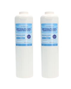 Replacement undersink water filter cartridge for premium undersink filtration system