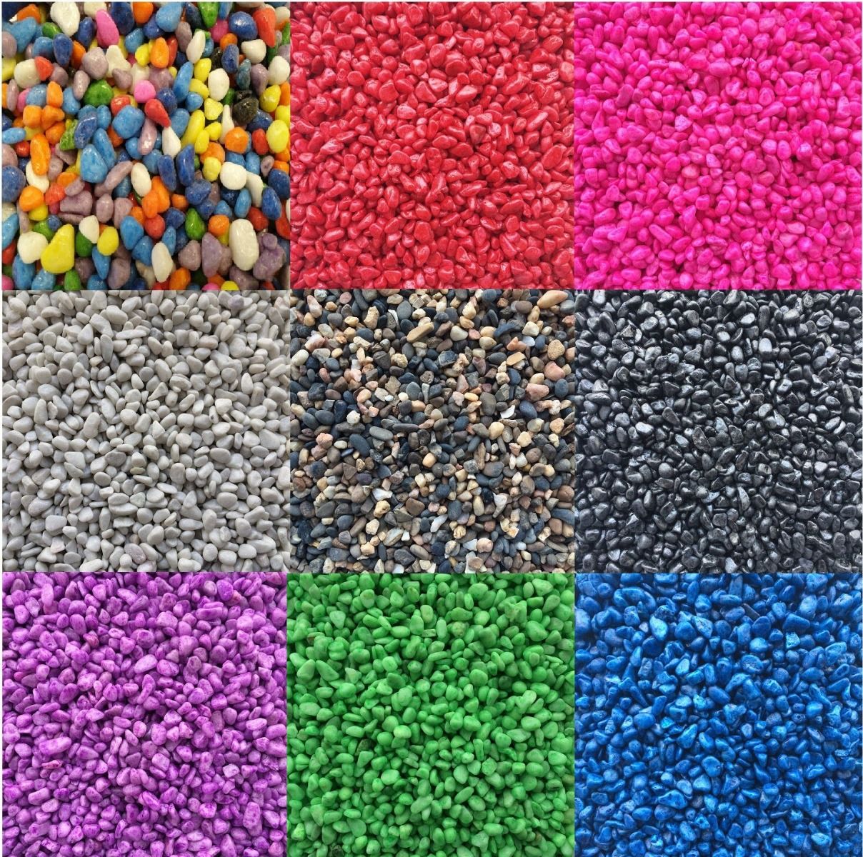 Finest-Filters Aquarium Fish Tank Gravel In Multiple Colours And 2kg, 10kg, 20kg And 40kg Bags. (Red, 20kg
