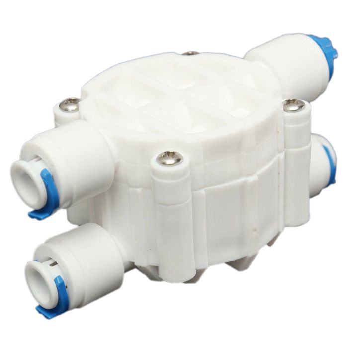 4 Way Switch Auto Shut Off Valve For Reverse Osmosis Unit with 1/4