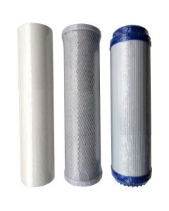 3 Stage (Sediment, Carbon Block and GAC) Replacement RO Filter Set