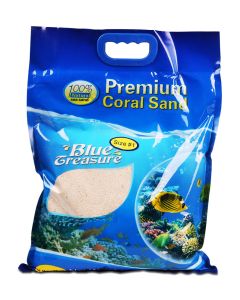 5kg Blue Treasure Coral Sand 0.5-2mm Marine Aquarium Fish Tank Substrate