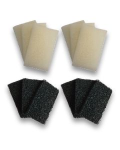 Compatible Interpet PF1 Foam Set (6 x Foam, 6 x Carbon)