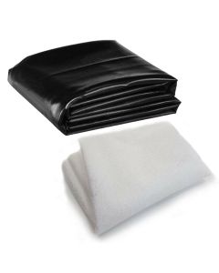 HDPE Pond Liner & Underlay Combo (Various Sizes)